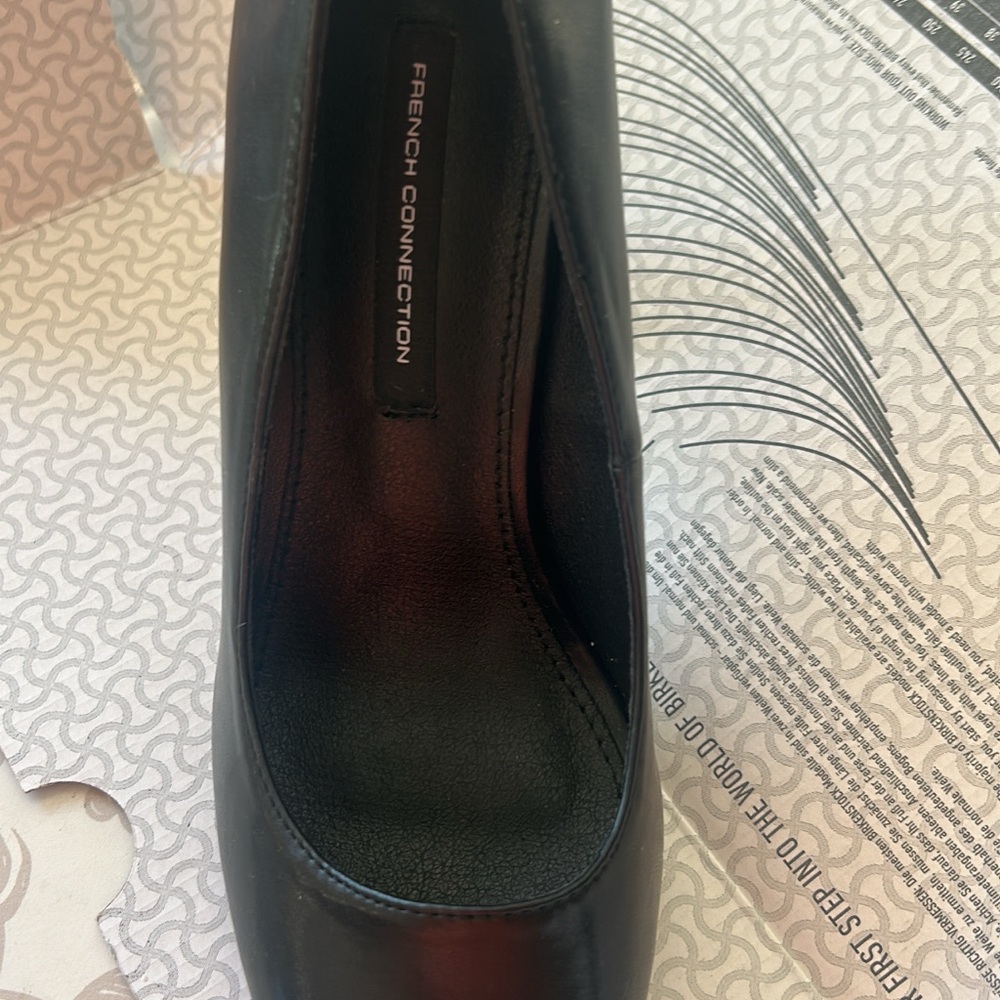 French Connection Classic Black Heels